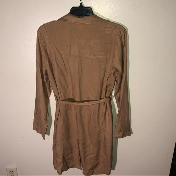 FOREVER21 Tan/Camel Belted Casual Duster Cardigan - Picture 4 of 4